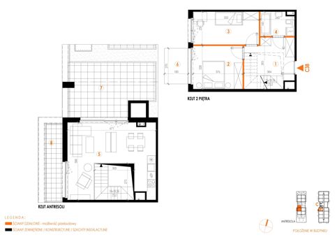 Plan 2 pok. 69m²