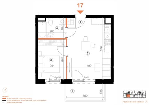 Plan 2 pok. 37m²